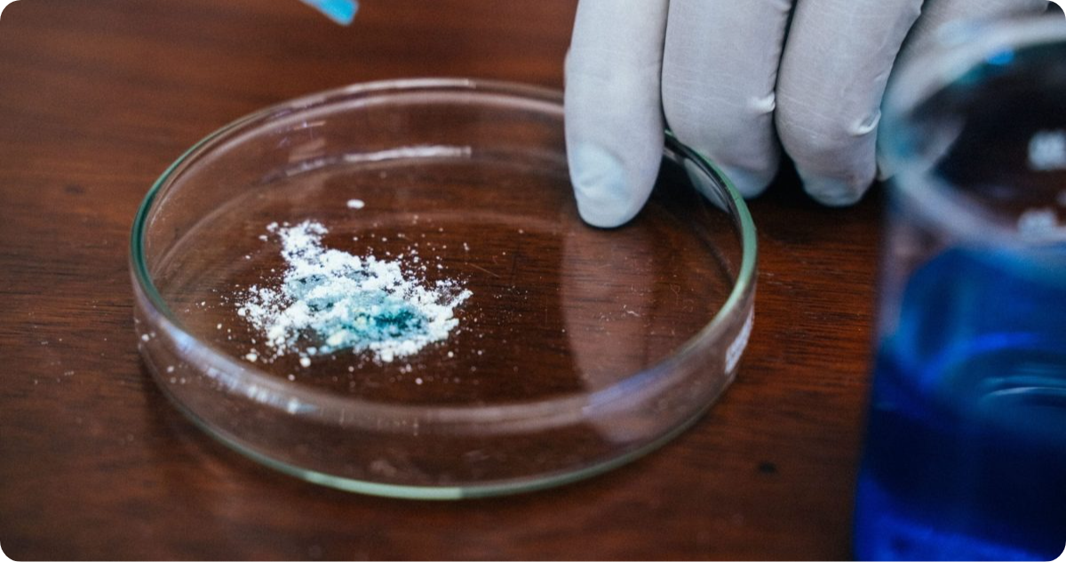Compounding starts with measured ingredients prepared under pharmacy standards.